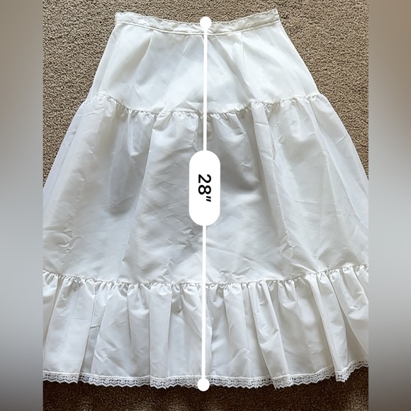 Full Slip Under Formal Dress GirlsTeen Ladies Small Prom Flower Girl Bridesmaid - Picture 11 of 11